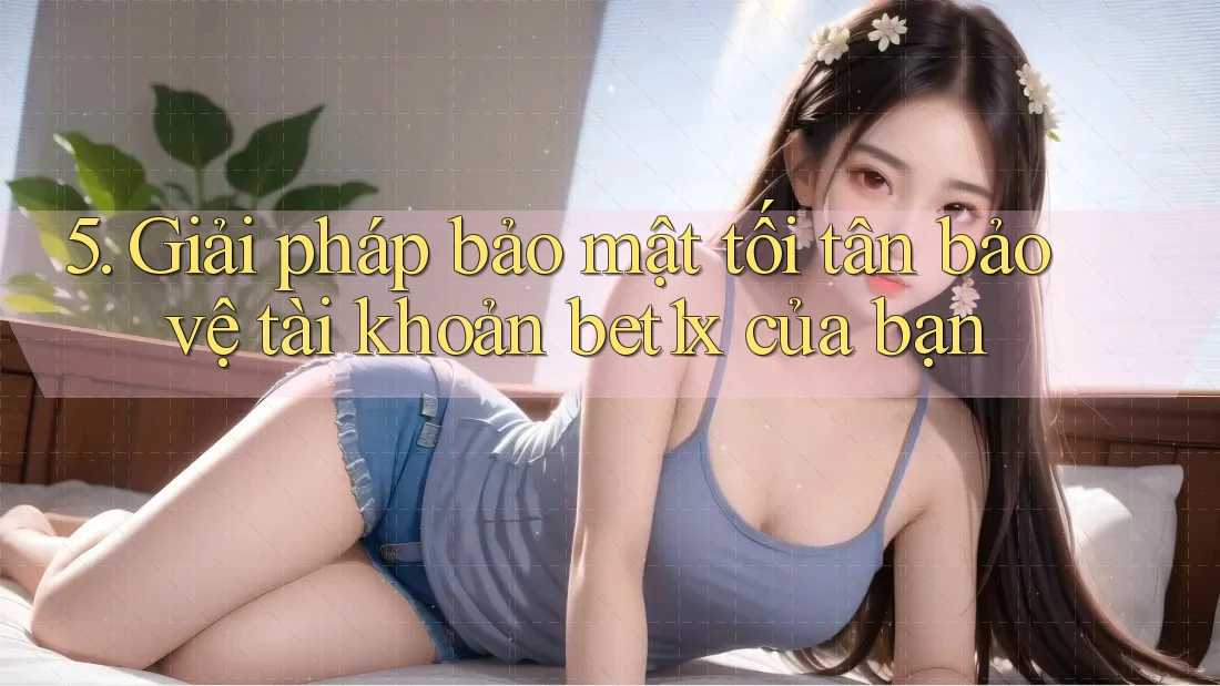 5. Giải pháp bảo mật tối tân bảo vệ tài khoản bet1x của bạn