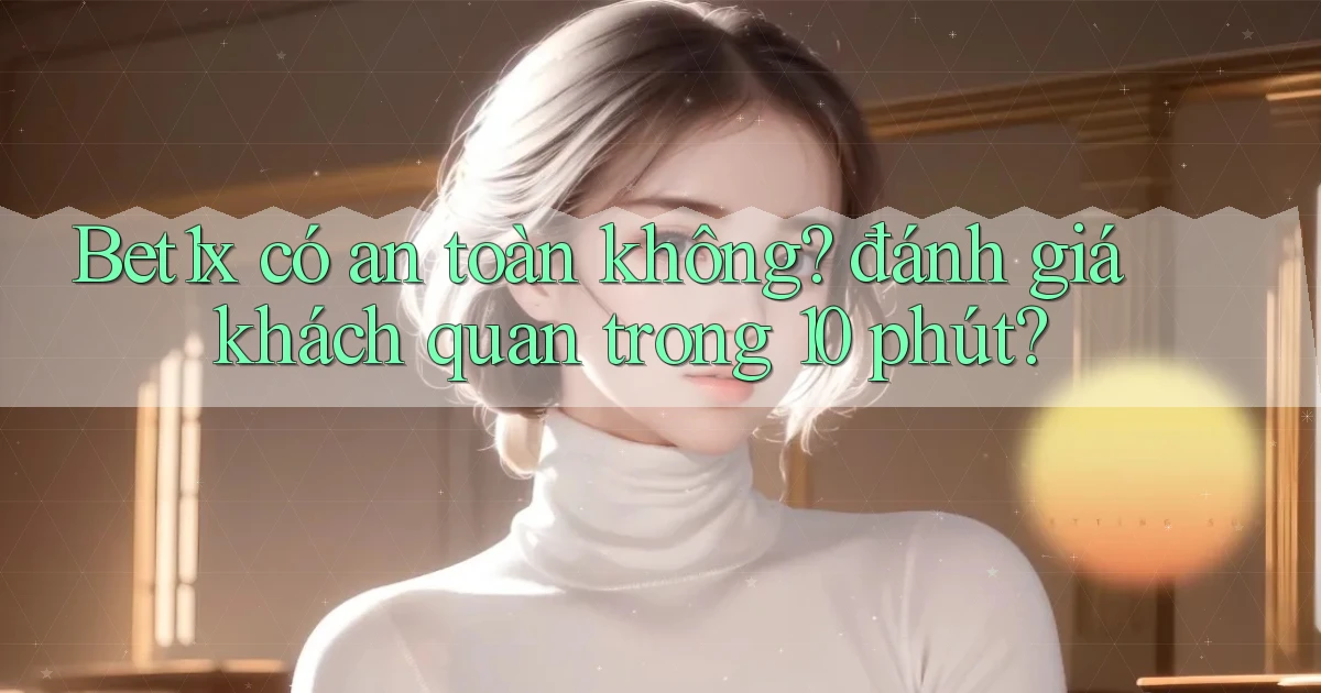 Bet1x có an toàn không đánh giá khách quan trong 10 phút