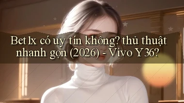 Bet1x có uy tín không thủ thuật nhanh gọn (2026)   Vivo Y36