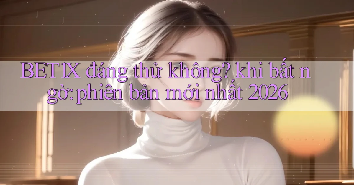 BET1X đáng thử không khi bất ngờ phiên bản mới nhất 2026