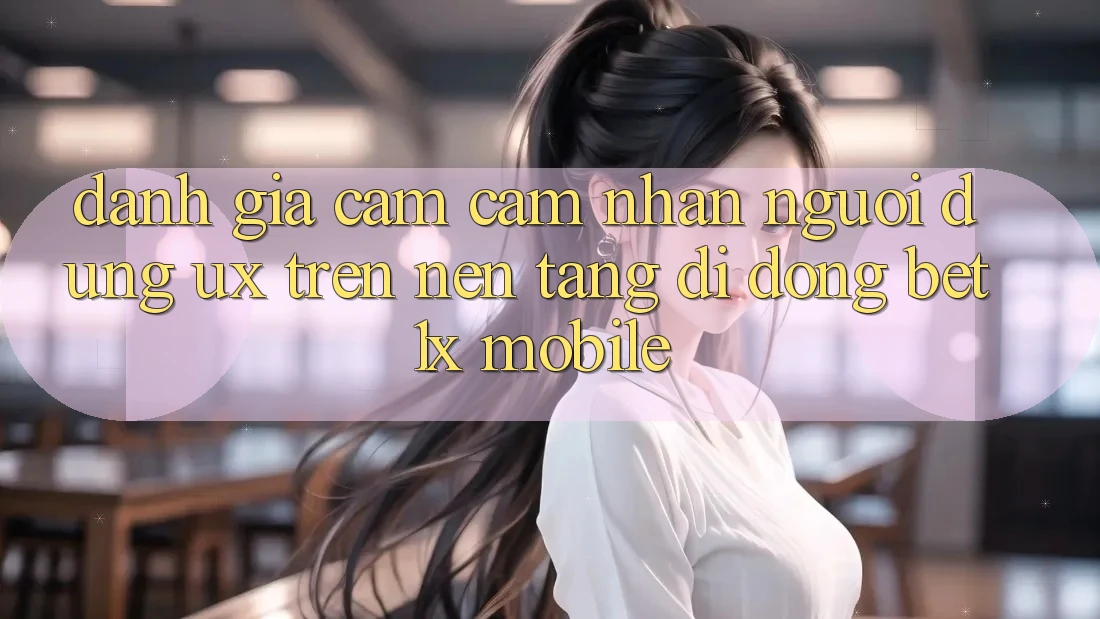 Đánh Giá Cảm cảm nhận Người Dùng (UX) Trên Nền tảng di động bet1x Mobile Đánh Giá Cảm cảm nhận Người Dùng (UX) Trên Nền tảng di động bet1x Mobile