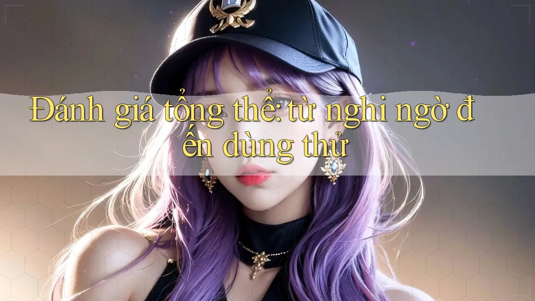 Đánh giá tổng thể: từ nghi ngờ đến dùng thử Đánh giá tổng thể: từ nghi ngờ đến dùng thử