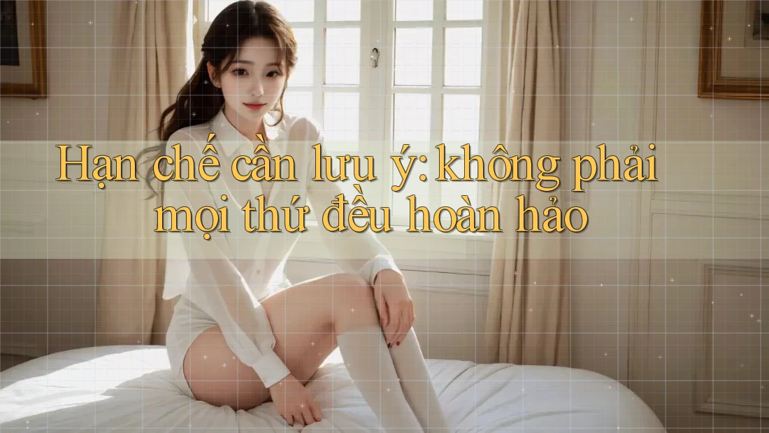 Hạn chế cần lưu ý - Không phải mọi thứ đều hoàn hảo Hạn chế cần lưu ý - Không phải mọi thứ đều hoàn hảo