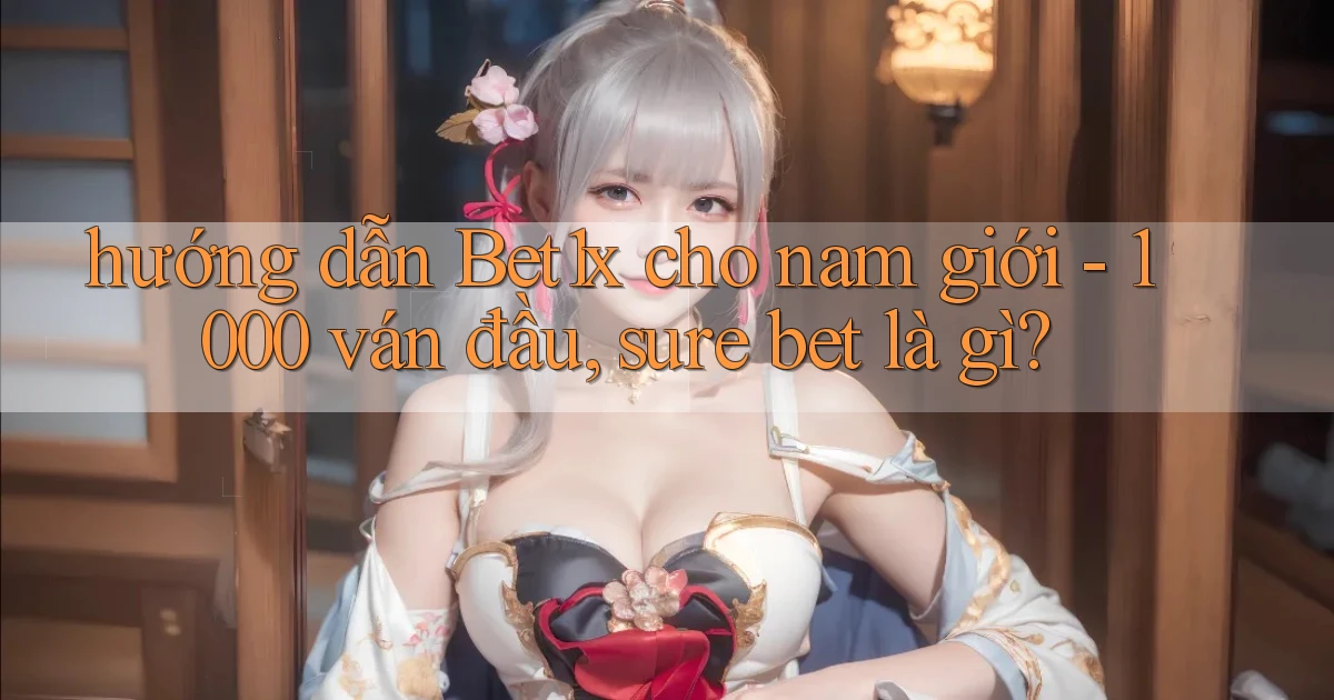 hướng dẫn Bet1x cho nam giới   1000 ván đầu, sure bet là gì
