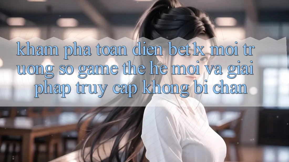 Khám Phá Toàn Diện bet1x - Môi trường số Game Thế Hệ Mới Và Giải Pháp Truy Cập Không Bị Chặn