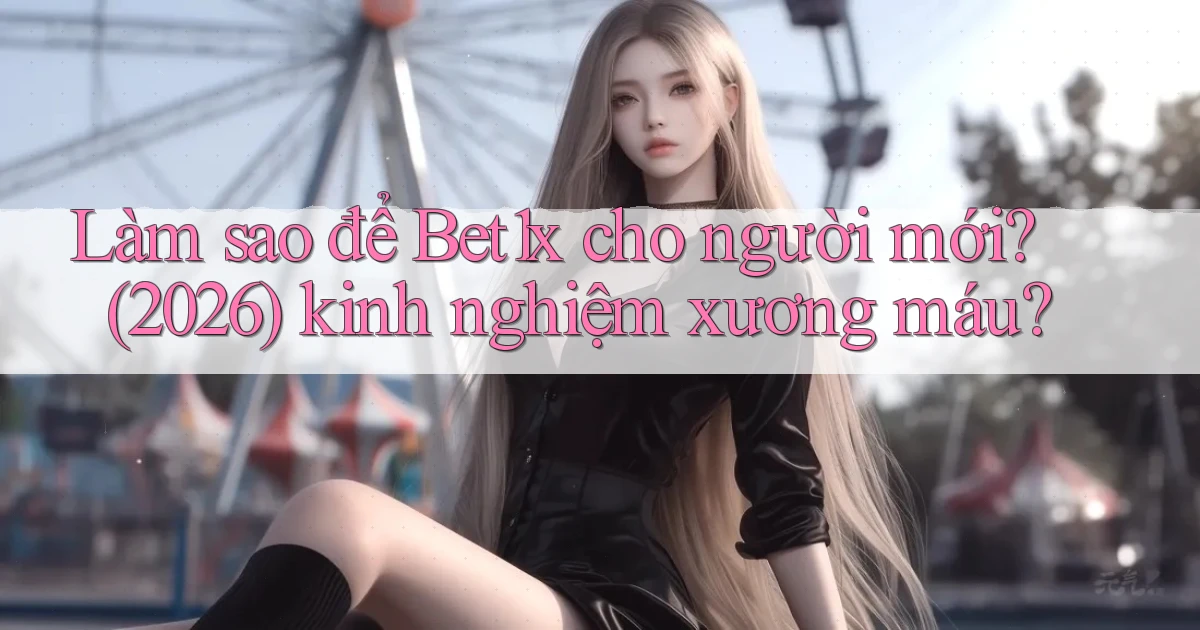 Làm sao để Bet1x cho người mới (2026) kinh nghiệm xương máu
