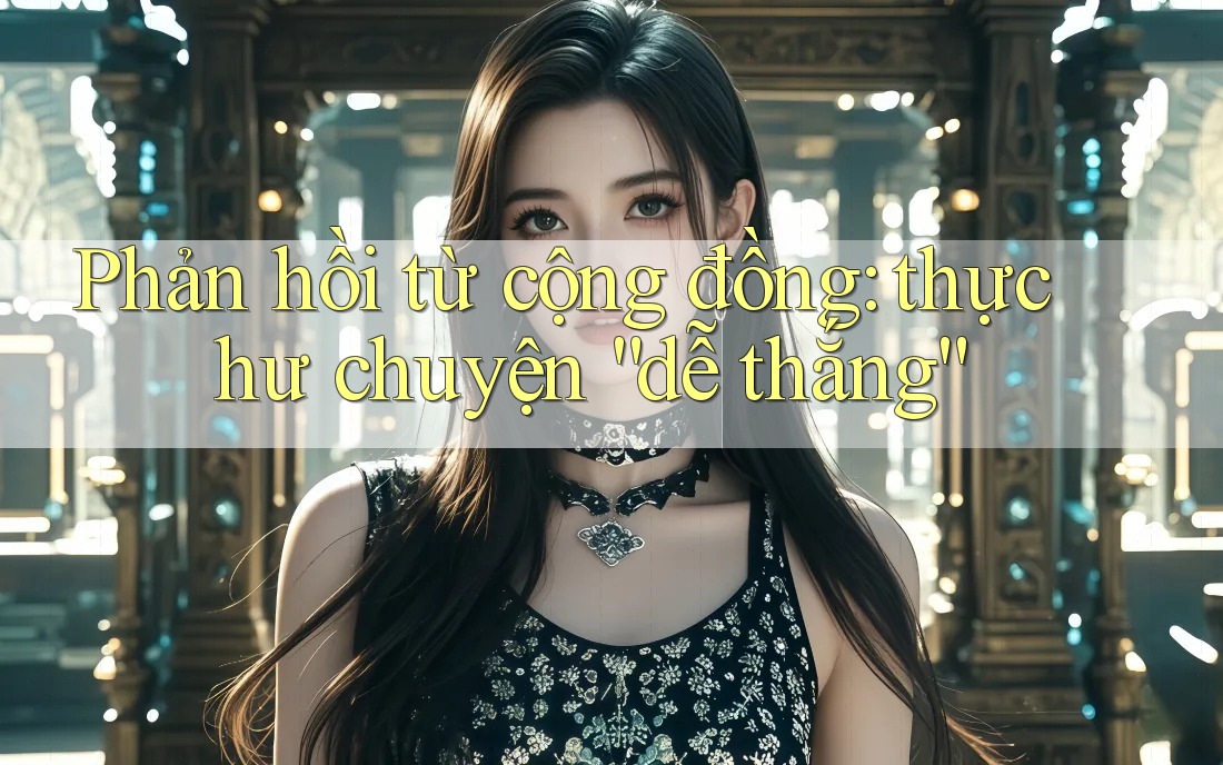 Phản hồi từ cộng đồng: thực hư chuyện “dễ thắng”