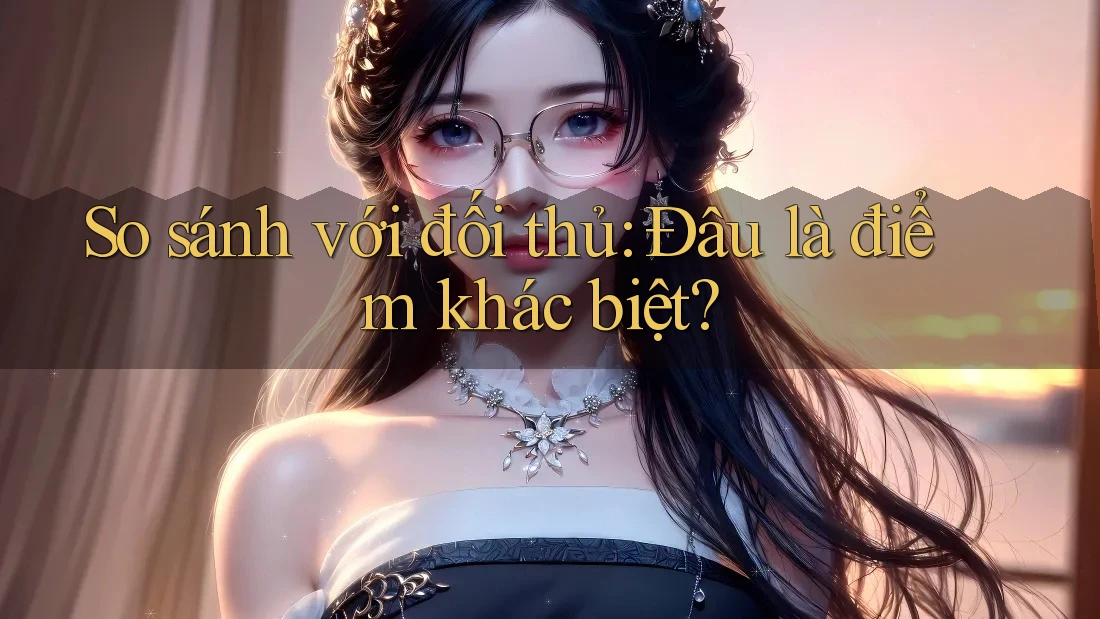 So sánh với đối thủ: đâu là điểm khác biệt? So sánh với đối thủ: đâu là điểm khác biệt?