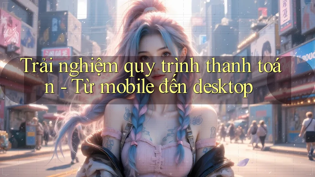 Trải nghiệm quy trình thanh toán - Từ mobile đến desktop