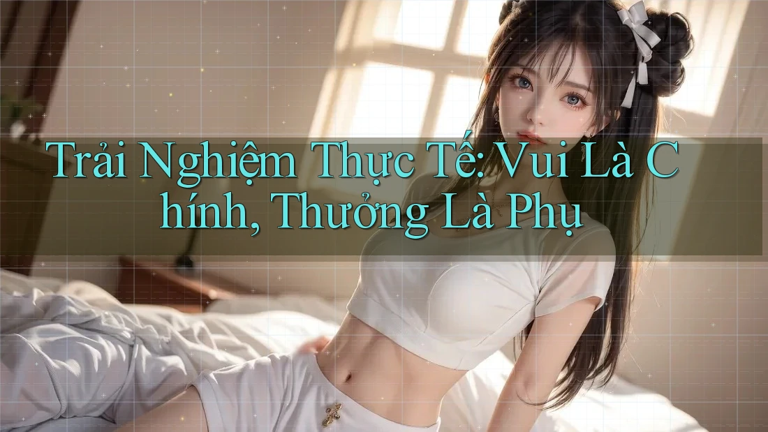 Trải Nghiệm Thực Tế: Vui Là Chính, Thưởng Là Phụ