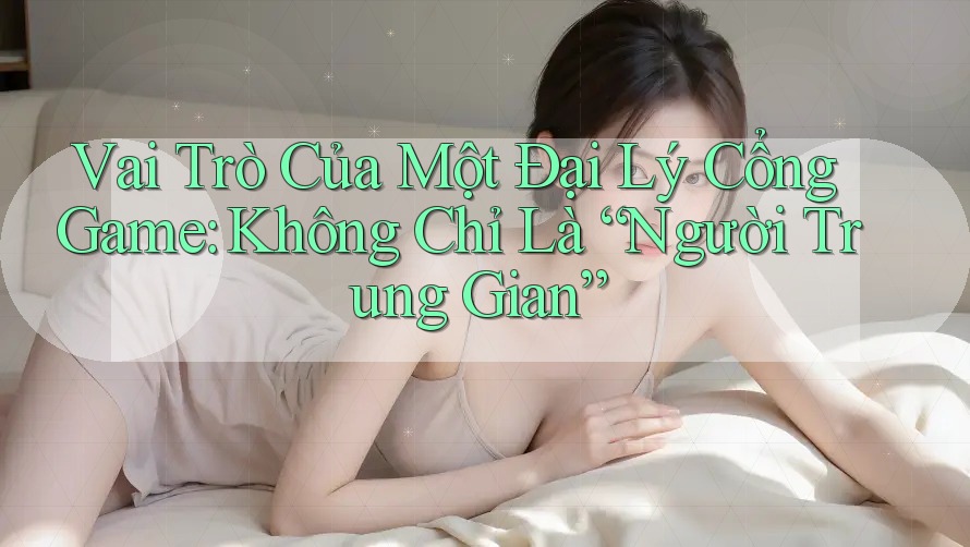 Vai Trò Của Một Đại Lý Cổng Game: Không Chỉ Là “Người Trung Gian”