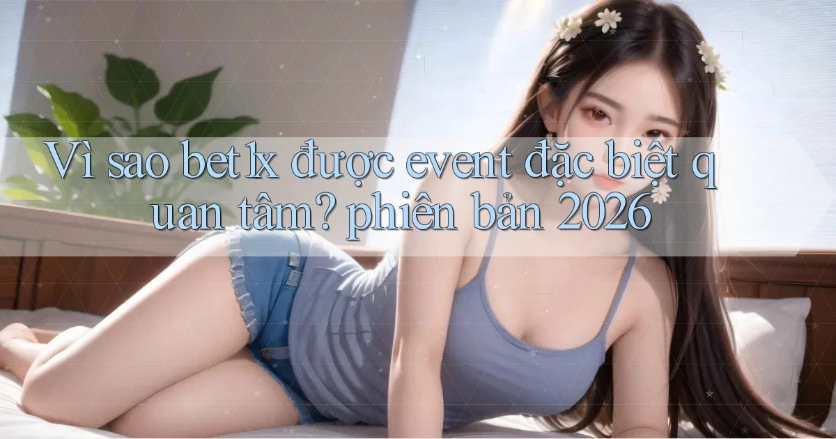 Vì sao bet1x được event đặc biệt quan tâm phiên bản 2026